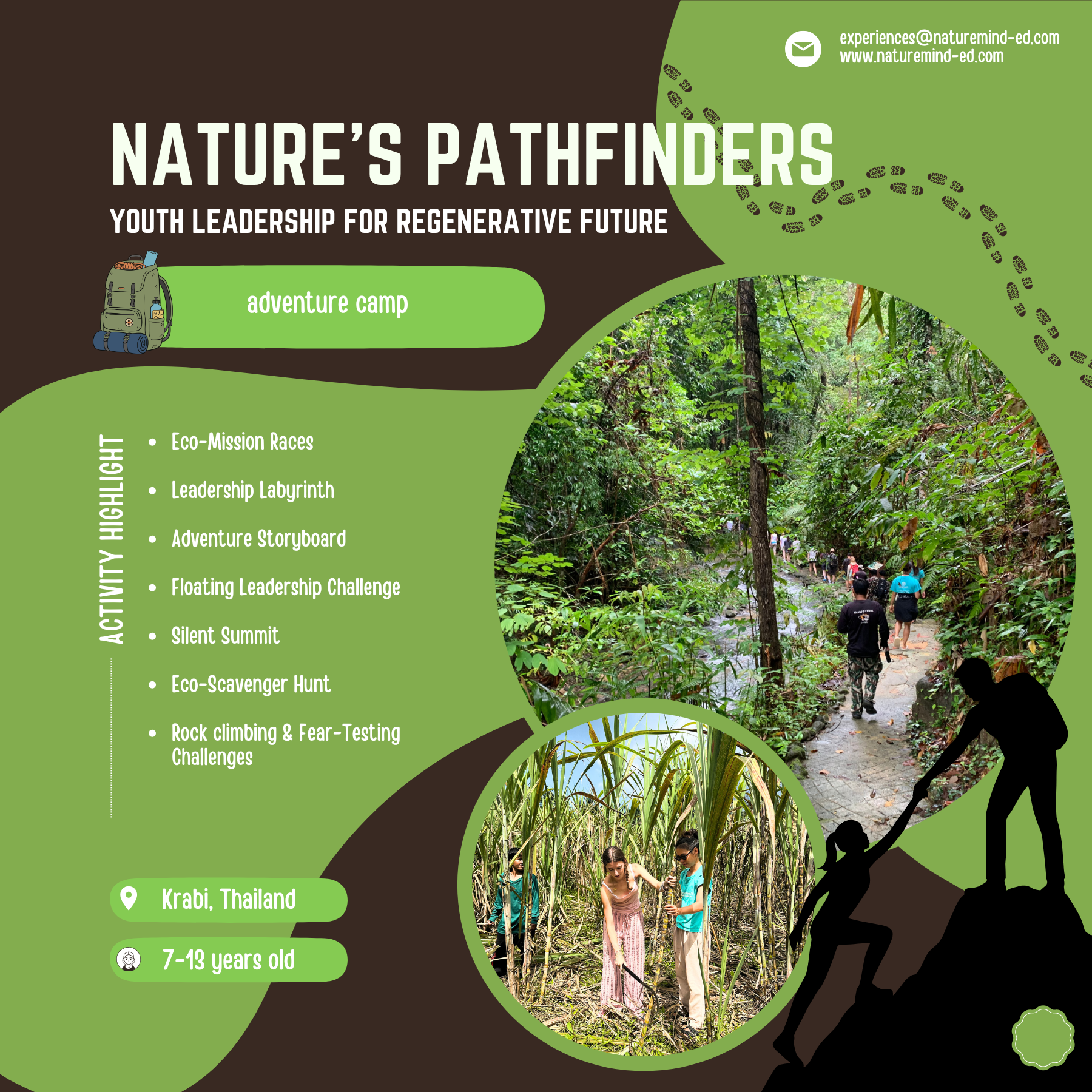 NATURE’S PATHFINDERS: youth leadership for a regenerative future
